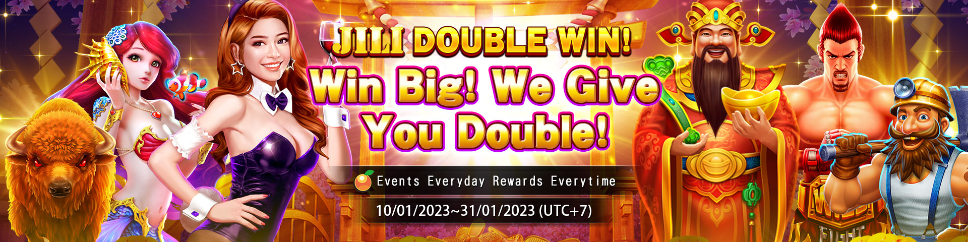 Mega Panalo's JILI Double Win Event